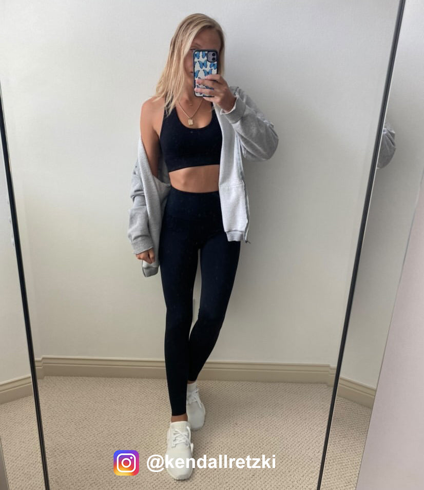 AHA SUPPORT 3D Lycra Fitsense Support High Waisted Leggings - AhaAha
