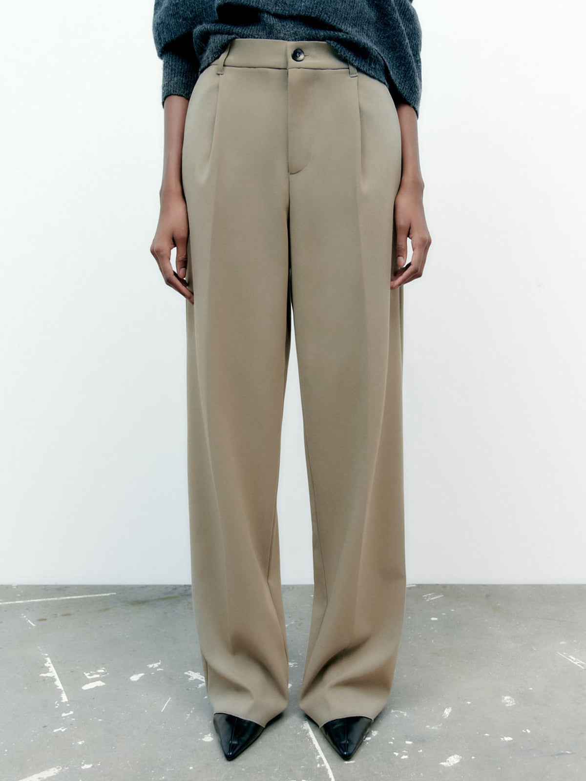 Comfy Everyday High-waisted wide-leg pants