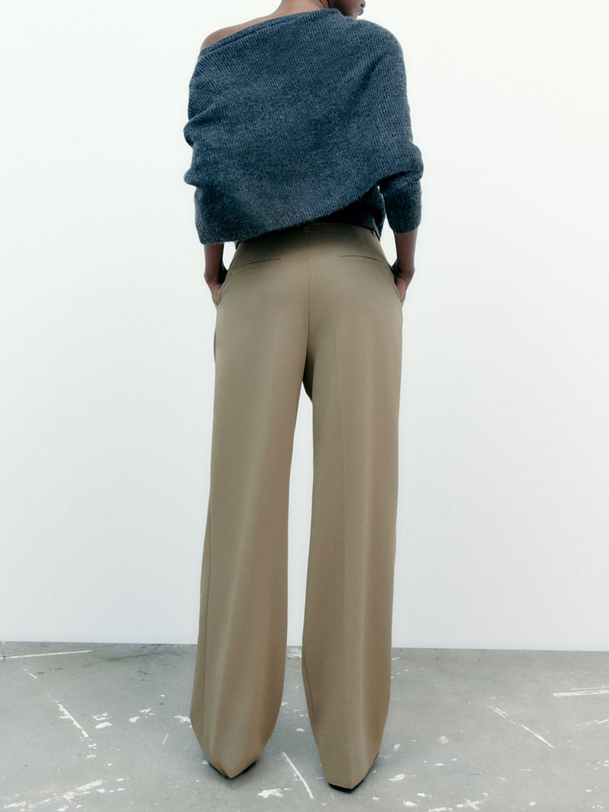 Comfy Everyday High-waisted wide-leg pants