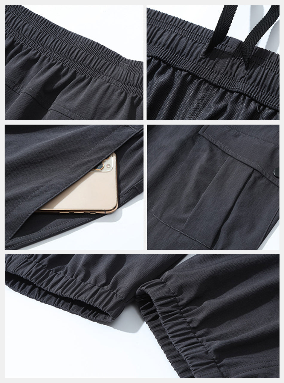 M's Lightweight Quick Dry Cargo Jogger - AhaAha