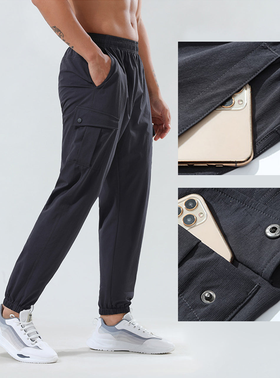 M's Lightweight Quick Dry Cargo Jogger - AhaAha