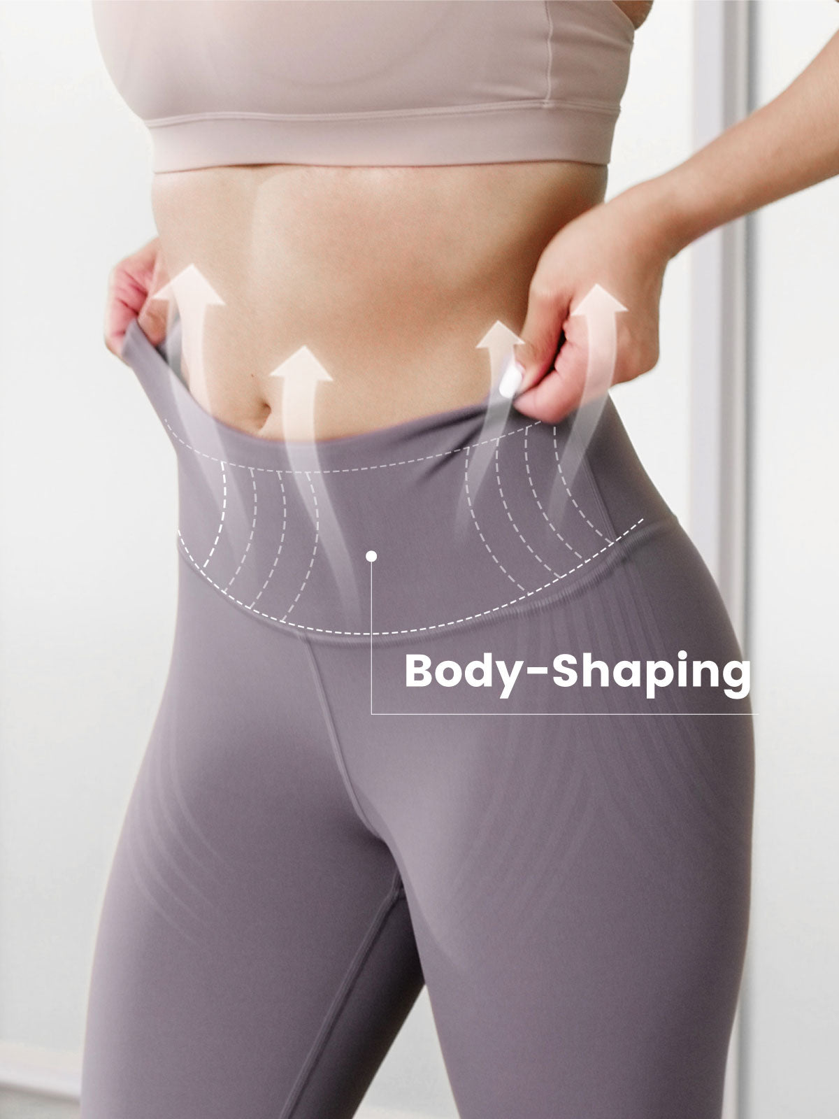 3D Lycra Fitsense Support High Waisted Yoga Leggings -all - AhaAha