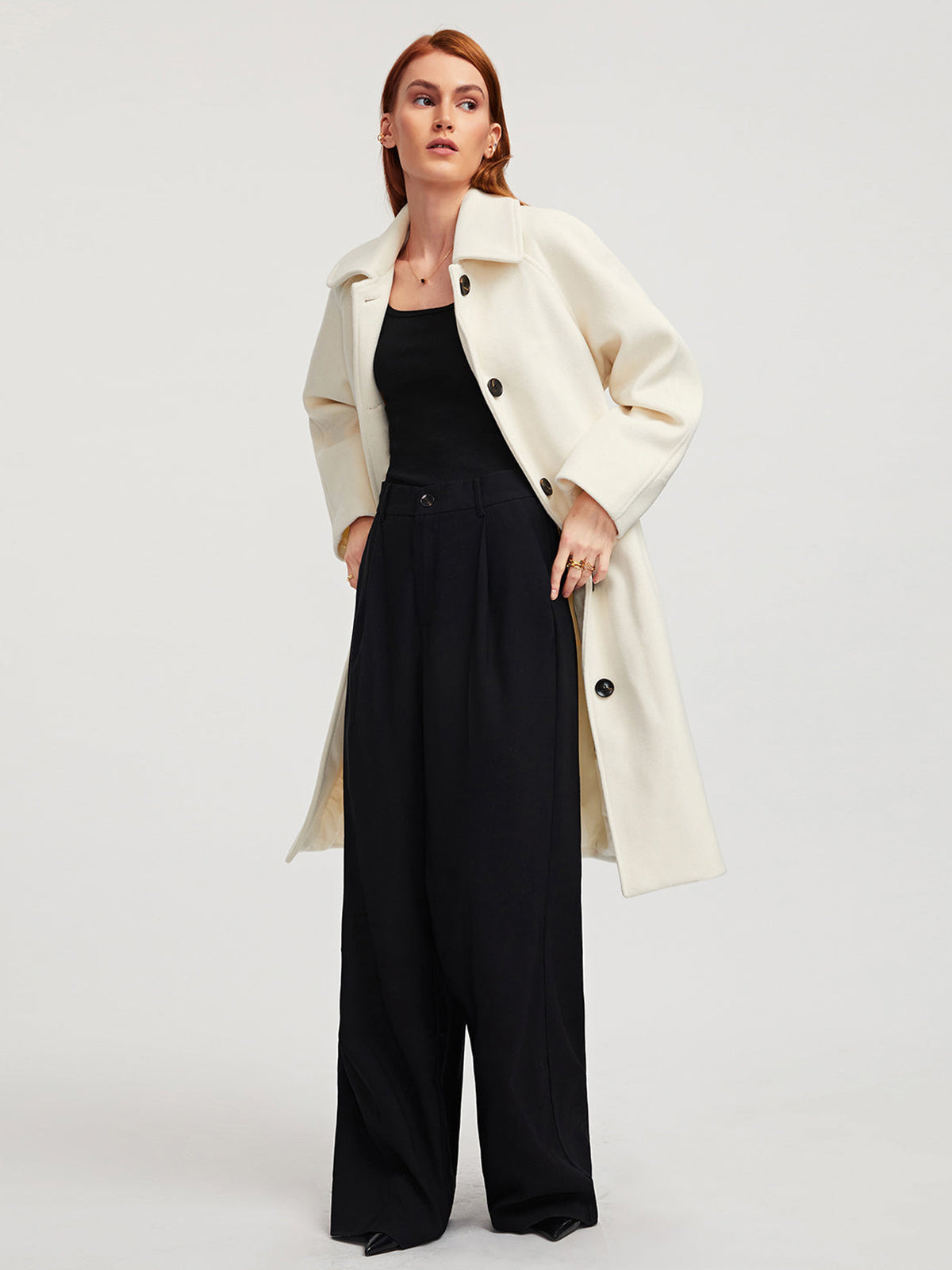 Comfy Everyday High-waisted wide-leg pants